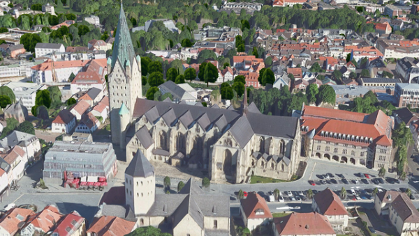 Der Kreis Paderborn in 3D